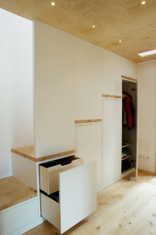 Treppenschrank auf Treppenschrank auf