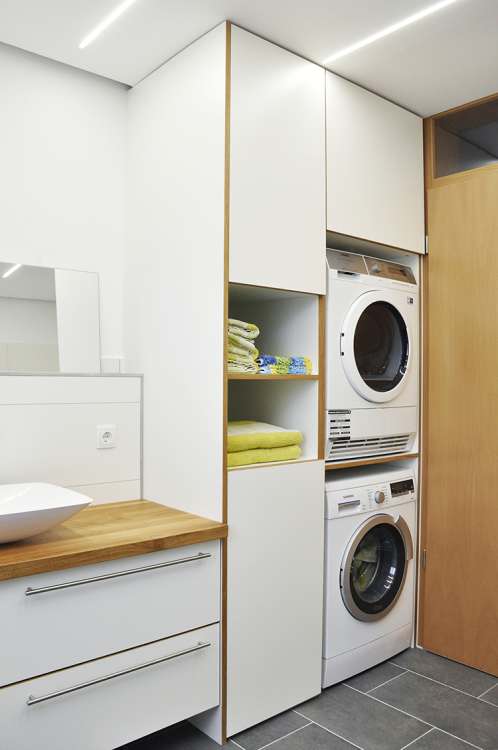 Badschrank Trockner und Waschmaschine Badschrank Trockner und Waschmaschine